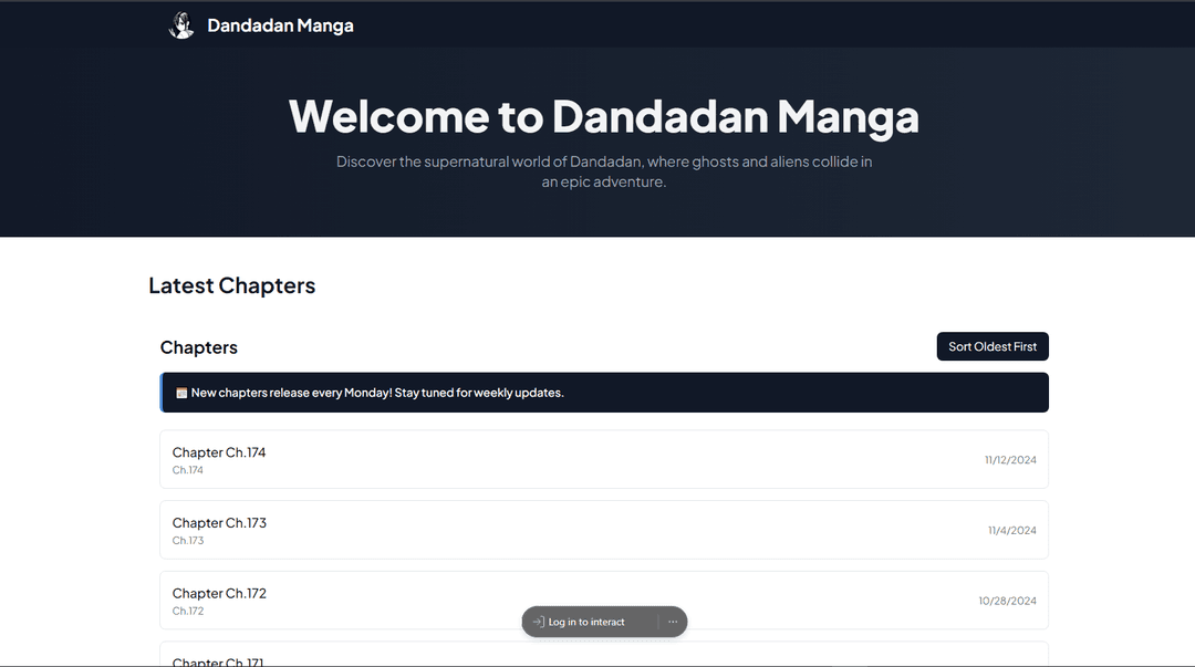 Dandadan Manga Reader